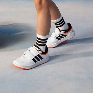 Adidas阿迪达斯HOOPS 3.0 CF C儿童经典时尚舒适运动休闲鞋IG6106