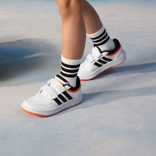 Adidas阿迪达斯HOOPS 3.0 CF C儿童经典时尚舒适运动休闲鞋IG6106