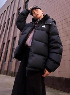Adidas阿迪达斯男女款连帽羽绒服