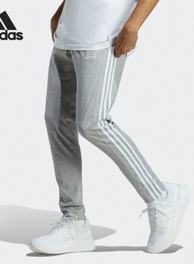Adidas阿迪达斯M3S SJ TO PT男子三道杠舒适运动休闲直筒裤IC0046