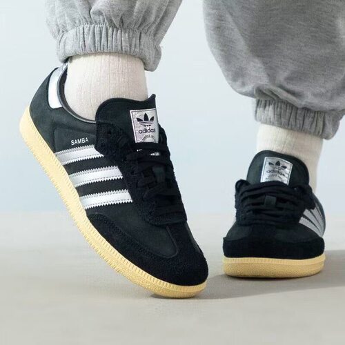 Adidas阿迪达斯SAMBA OG 男女同款经典德训运动休闲板鞋IE8128