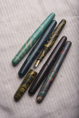 硬橡胶大尺寸钢笔Y80配BOCK钢尖