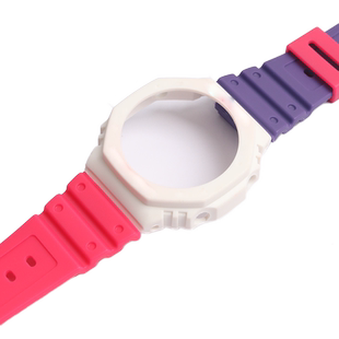 农家橡树手表带表壳适用于GA2100 GA2110 GA-B2100树脂表带配件男