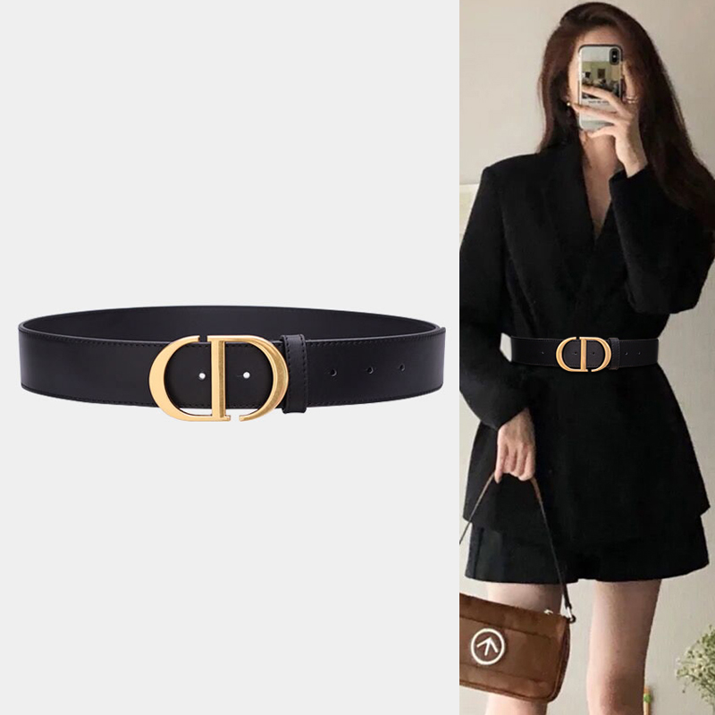 简约大气真皮宽腰带女腰封皮带