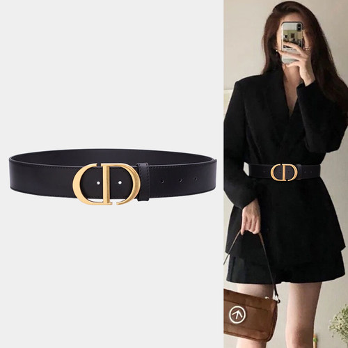 简约大气真皮宽腰带女腰封皮带