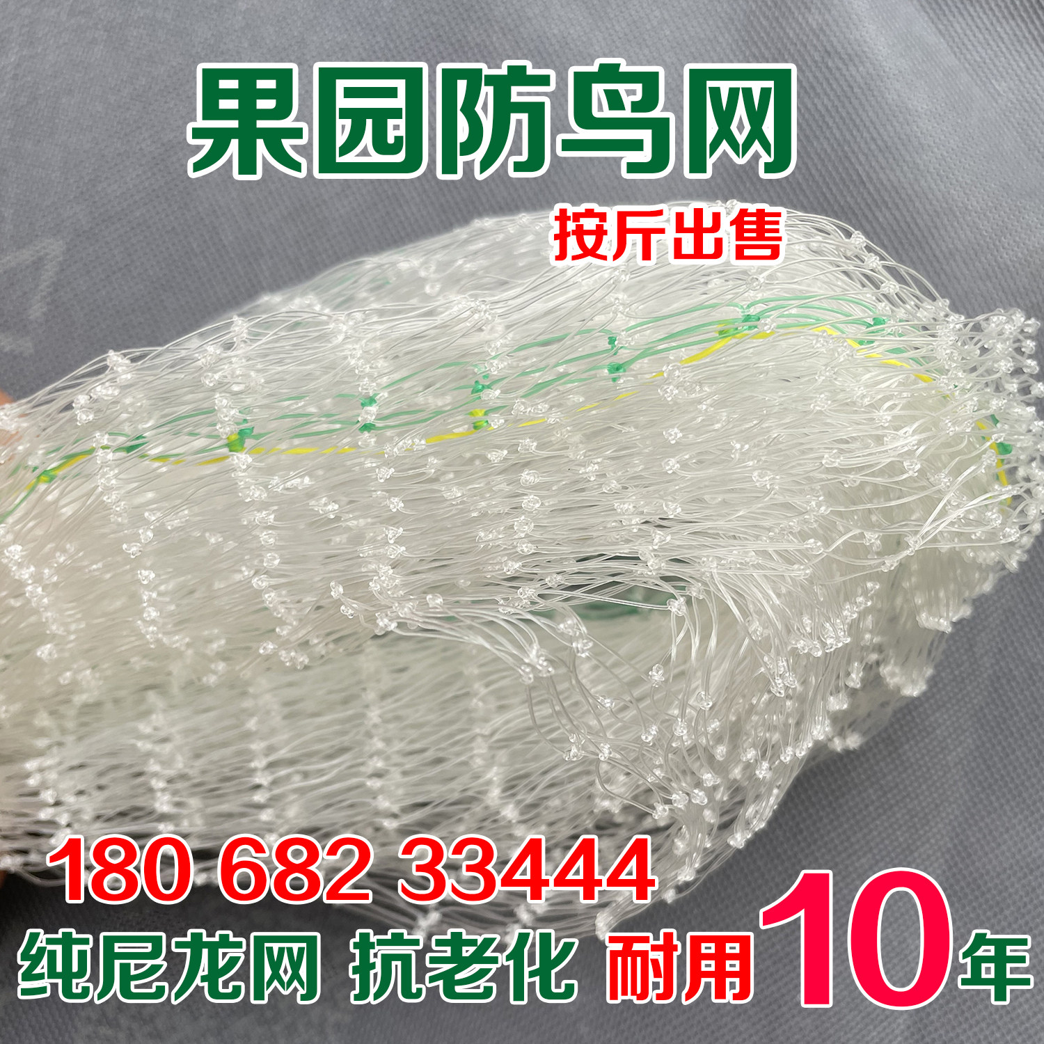 果园防鸟网尼龙养殖天网工厂直销
