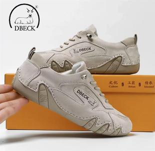 公羊联盟减震软底跑步鞋女秋冬季真皮小白鞋跑鞋运动鞋女休闲鞋