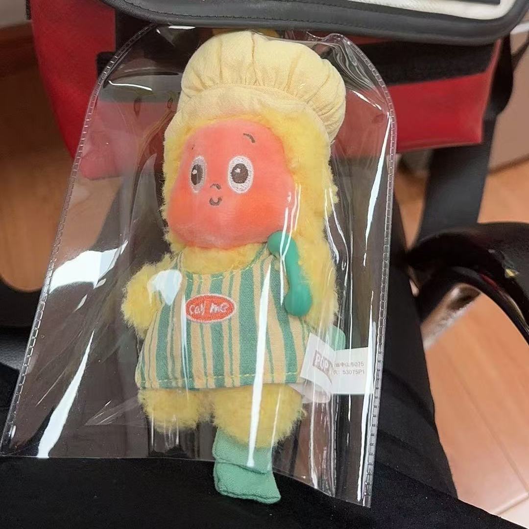 毛绒挂件保护套透明遛娃包