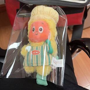 泡泡玛特星星人毛绒挂件保护套拉布布17cm棉花娃娃收纳透明遛娃包