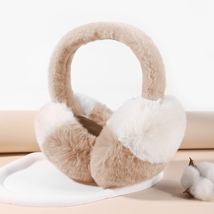 高颜值耳罩女士冬季东北骑车保暖防寒可爱毛绒耳暖包耳捂子护耳朵