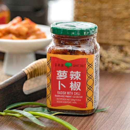 巨树牌辣椒萝卜干麻辣开胃下饭菜