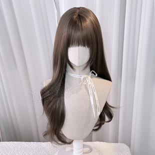 假发物语+月下诗全头套女长卷发温柔日常网红jk洛丽塔整顶假发