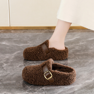 【爆款推荐】棉拖鞋女休闲百搭