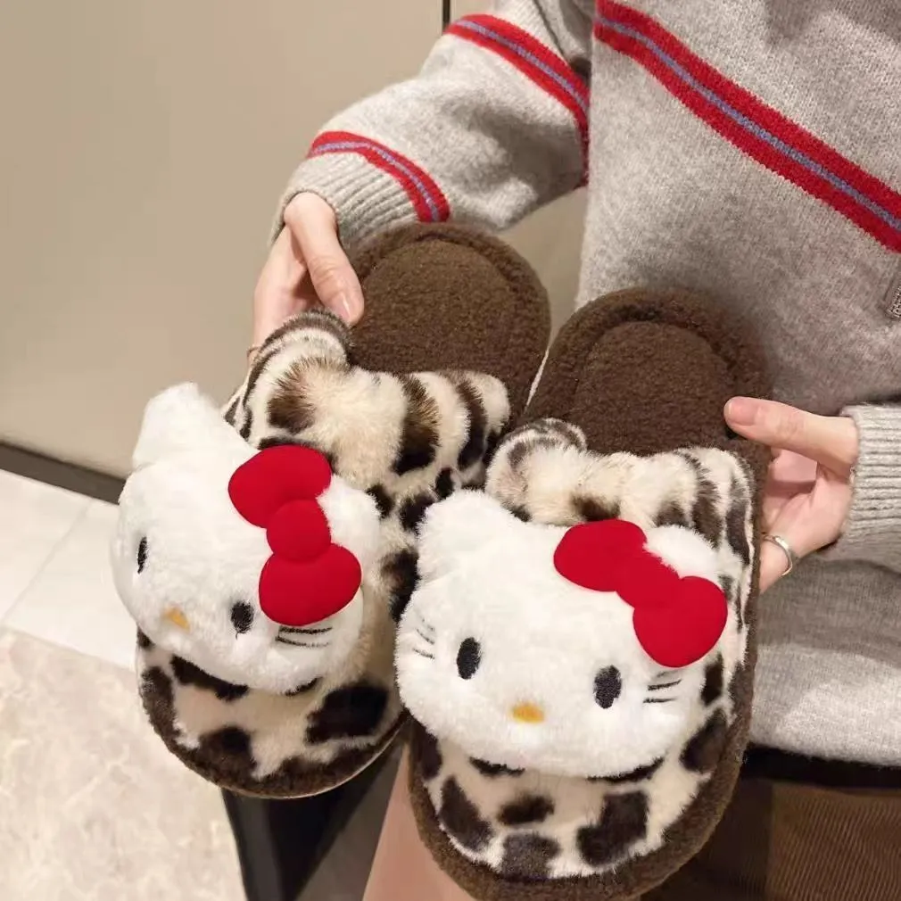 卡通拖鞋居家kt猫少女防滑室内