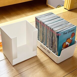 Raz书本收纳书立架桌面收纳盒家用书架儿童绘本架多功能书桌整理