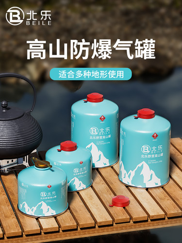脉鲜户外扁气罐便携式高原高山野外露营炉具瓦斯燃气小煤气罐