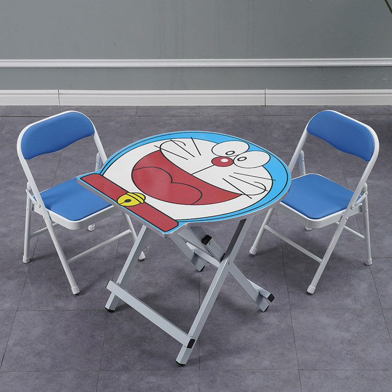 儿童折叠桌卡通家用吃饭餐桌写字学习小圆桌简易桌椅套装小矮桌子|msdalam kategori perabot kediaman, of Tables, meja lipat - dari Buy2taobao.com untuk memberikan perkhidmatan ejen Taobao profesional membeli