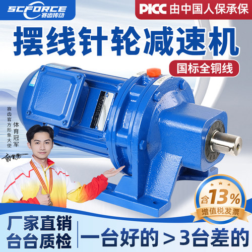 【稳定耐用】摆线针轮减速机电机