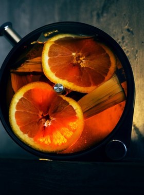 雪梨橡木酒桶美国进口创意分子鸡尾酒杯Porthole Infusion Vessel