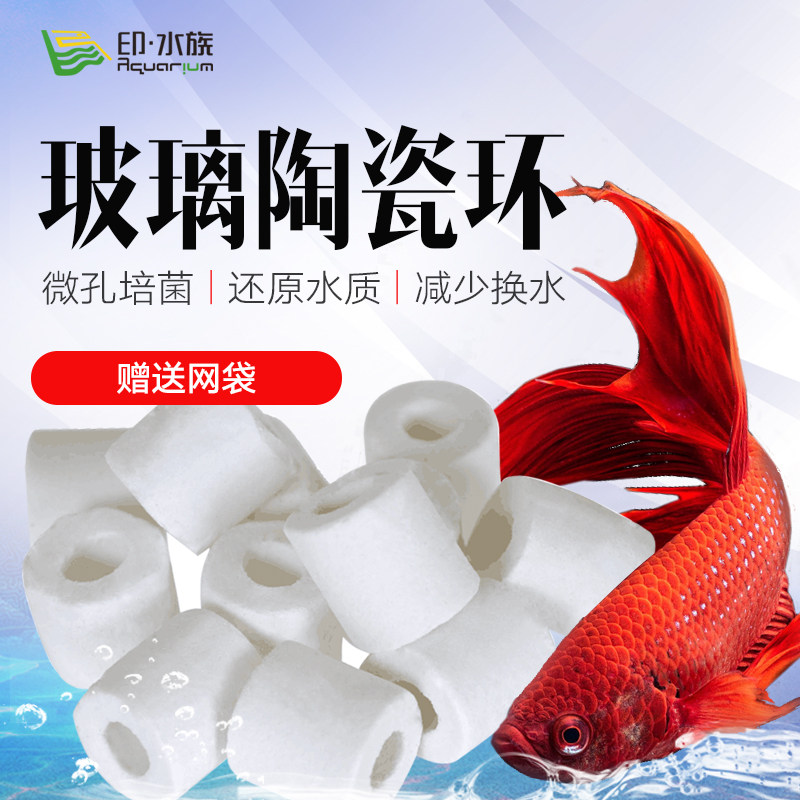 陶瓷环玻璃环稳定PH升硬度锦鲤池