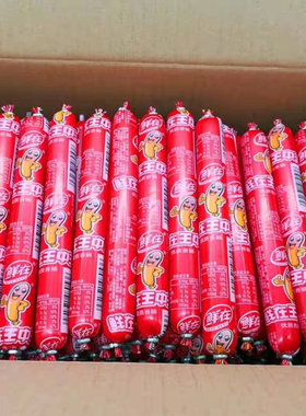 100根鲜在王中王整箱泡面烤肠