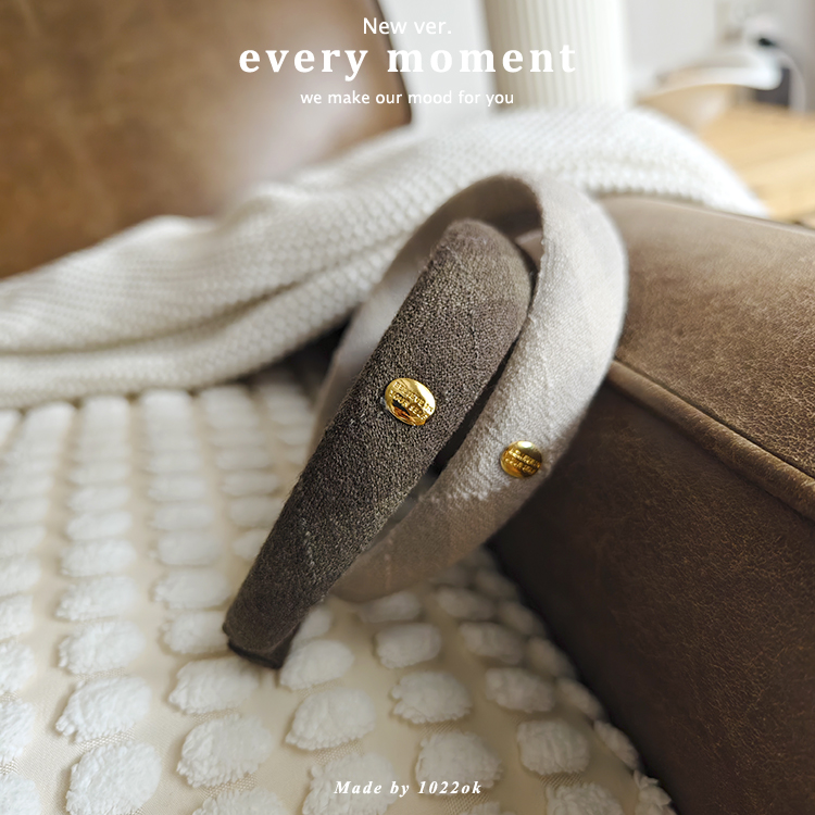 韩国东大门美拉德格纹海棉发箍