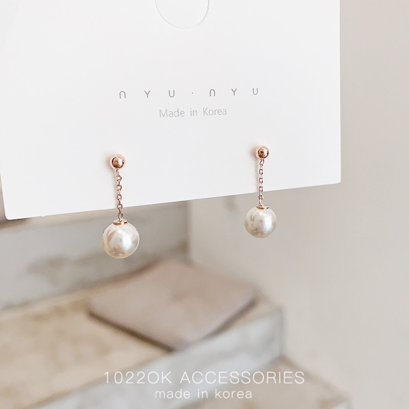 简约仿珍珠耳钉韩国东大门时尚高级感气质耳环耳坠网红女神耳饰,饰品/流行首饰/时尚饰品新,耳环,淘宝优惠券,粉丝福利购,淘宝优惠卷