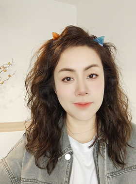 韩国进口AZ几何三角形发夹女刘海夹小发卡顶夹俏皮发饰碎发夹抓夹