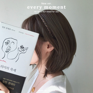 韩国代购时尚豹纹细发箍女网红新款棕色复古带齿洗脸发箍发卡头饰