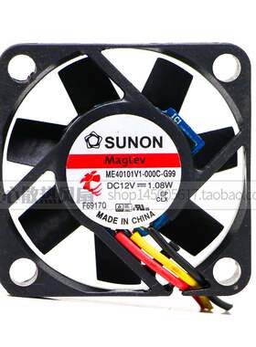 原装建准SUNON 4010 12V 1.08W ME40101V1-000C-G99/A99 散热风扇