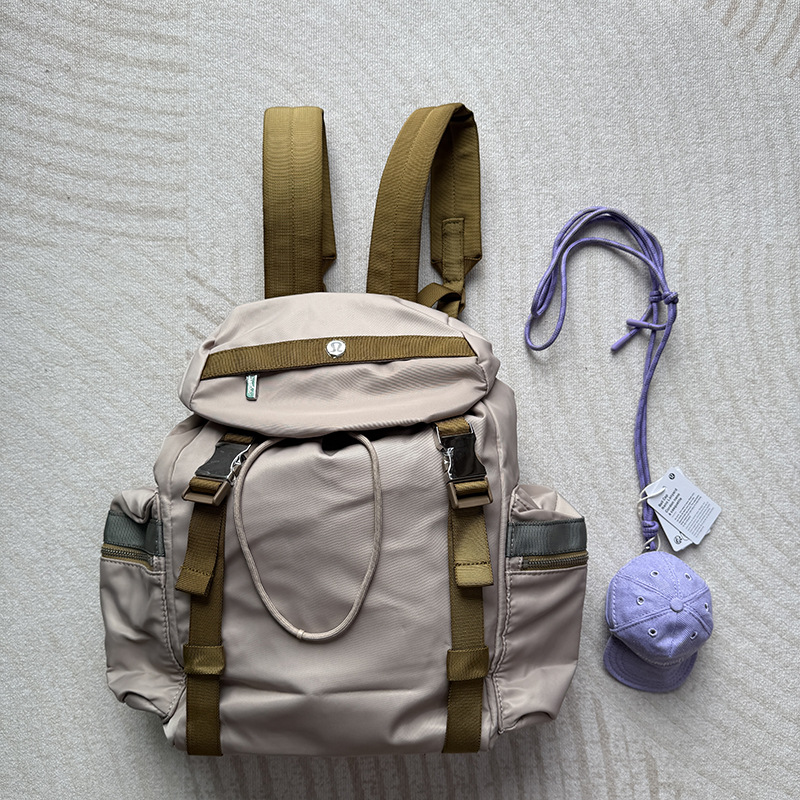 lulu背包旅行双肩包大容量休闲户外25L轻便14L瑜伽backpack yoga