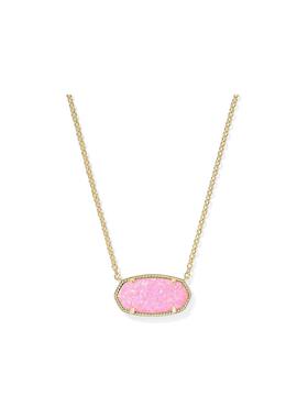 代购Kendra Scott女士吊坠项链优雅精致时尚简约粉色金色链条