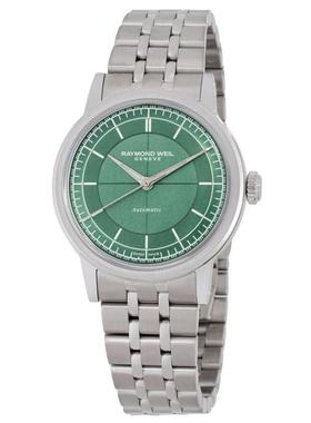 代购Raymond weil雷蒙威女士腕表自动上链夜光指针日期显示