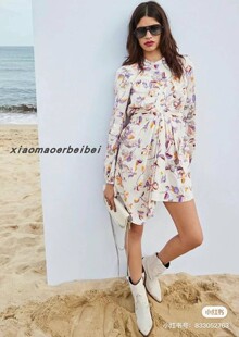 真丝重工贴钻连衣裙 Voltaire法式 898美金 Zadig 小猫儿美国代购