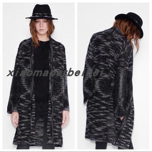 开衫 Voltaire灰色羊毛休闲有范长袖 外套大衣 Zadig 小猫儿美国代购