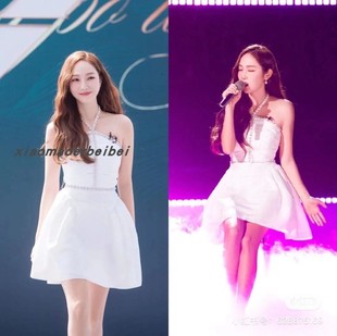 小猫儿美国代购 Self portrait粉色重工钻饰挂脖郑秀妍同款连衣裙