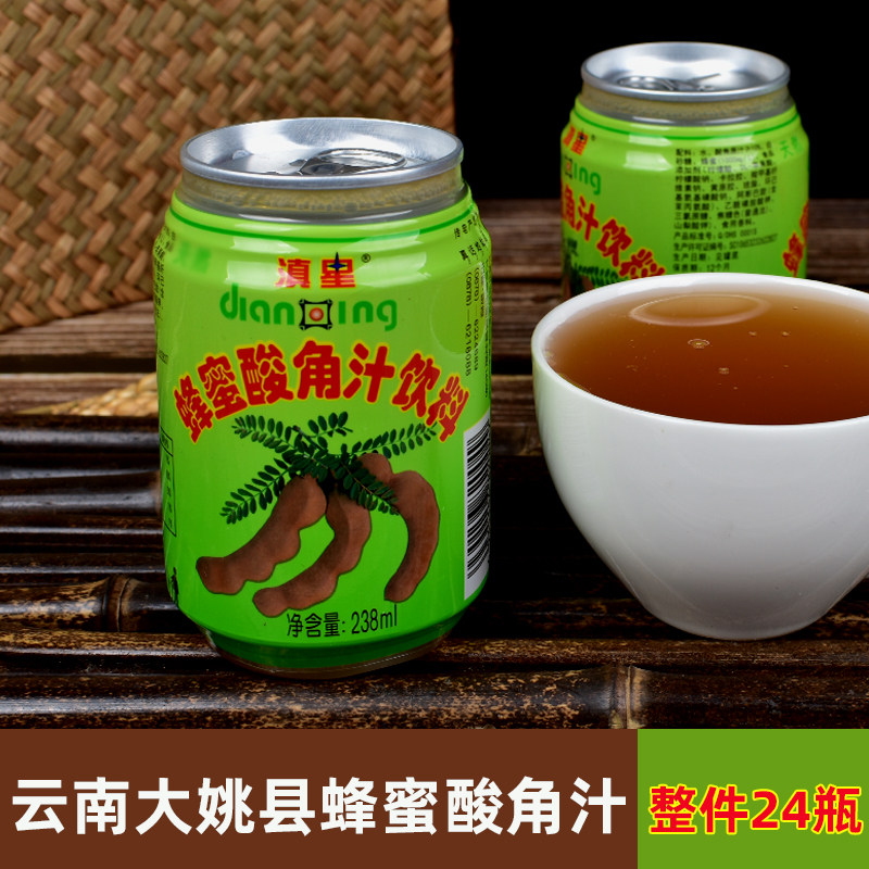 楚雄大姚县滇星蜂蜜酸角汁饮料24罐整件云南特产酸角汁
