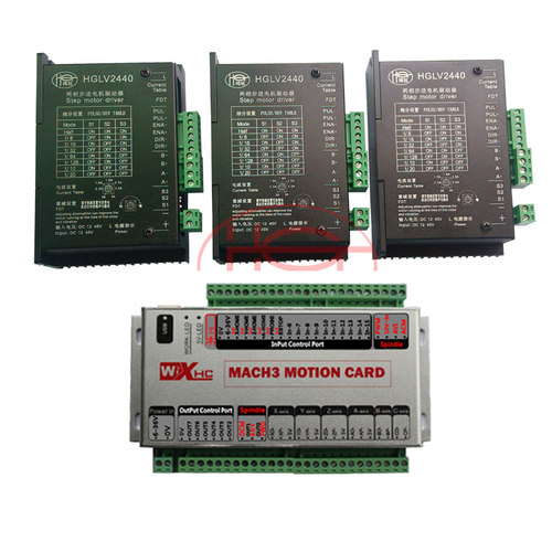 雕刻机 铣床 钻床控制系统 MK3 mach3 usb cnc 控制卡套装