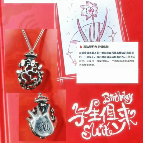 苏新皓十九岁生日企划《与生俱来》血盟项链TOP 登陆少年粉丝应援