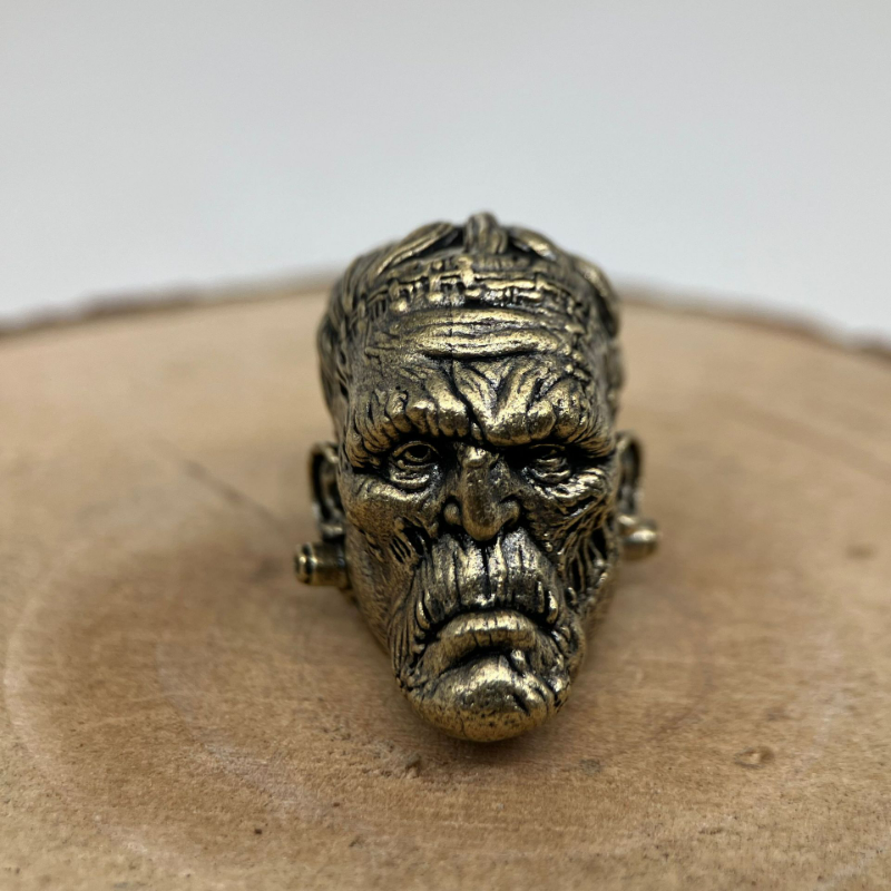 创意霸气怪物科学怪人刀坠EDC伞绳坠推牌坠弹弓坠DIY吊坠挂扣款