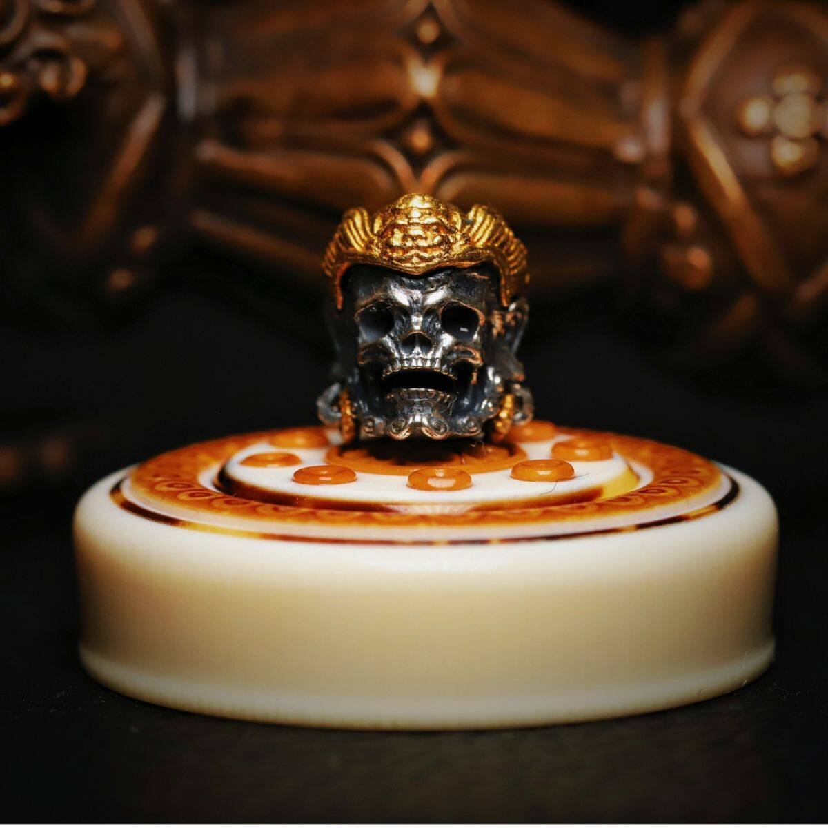 藏银制品文艺复古刺骨奎师那原创2024新款精工配饰时尚百搭精雕配