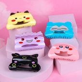 创意新款 精灵宝可梦精致卡通抓夹 亚克力发抓头饰学生盘发马尾抓