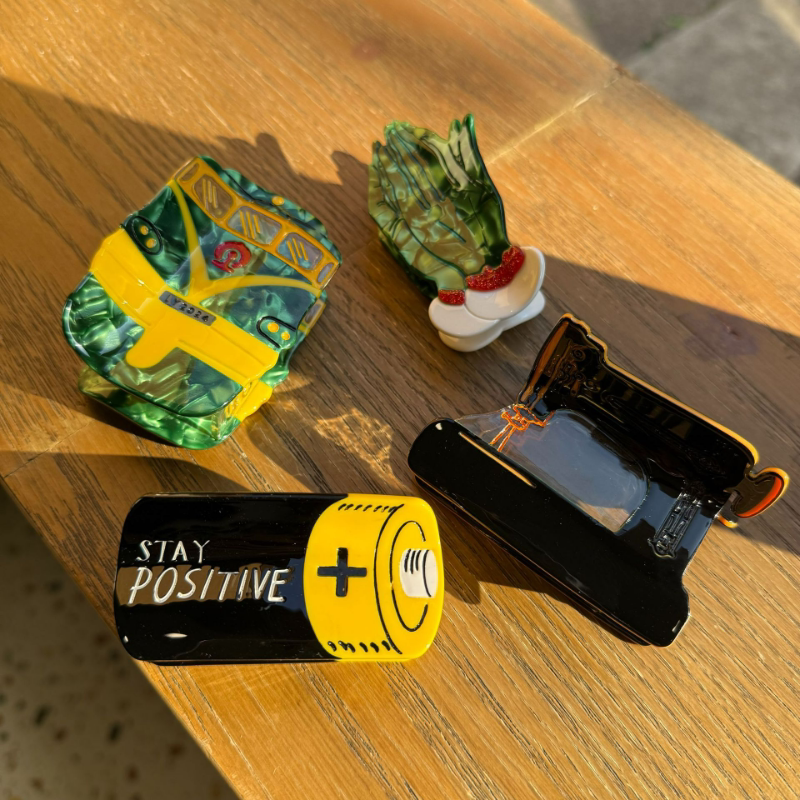 醋酸抓夹电池火车头手套缝纫机