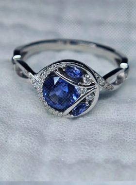 《捉鬼师后日谈》骆云影印象戒指月亮与蝴蝶设计感二次元指环饰品