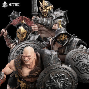 METY TOYZ 角斗士系列 - 斯巴达 屠戮者狂战士 可动人偶模型