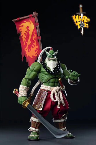 herotoys魔兽兽人剑圣人偶