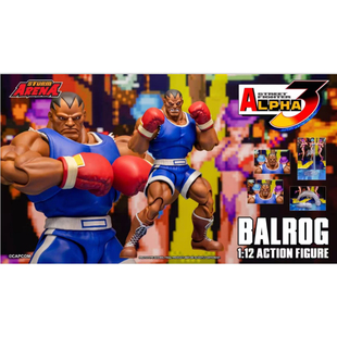 预售STORM TOYS ARENA街头霸王BALROG巴洛克拳王1/12可动