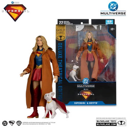 现货 麦克法兰 (SUPERMAN MOVIE 2025) (GOLD LABEL) 豪华版超女