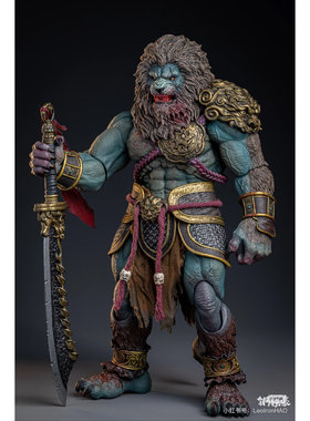 现货 非玩玩具1/12封魔榜青狮狮驼岭国风原创设计可动人偶