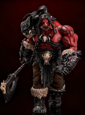 预定定金 Hero toys 网贩限定 邪能部落酋长 可动人偶